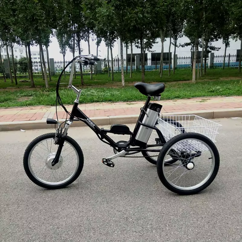 Vélo électrique pliable pour adultes de 20 pouces à 3 roues