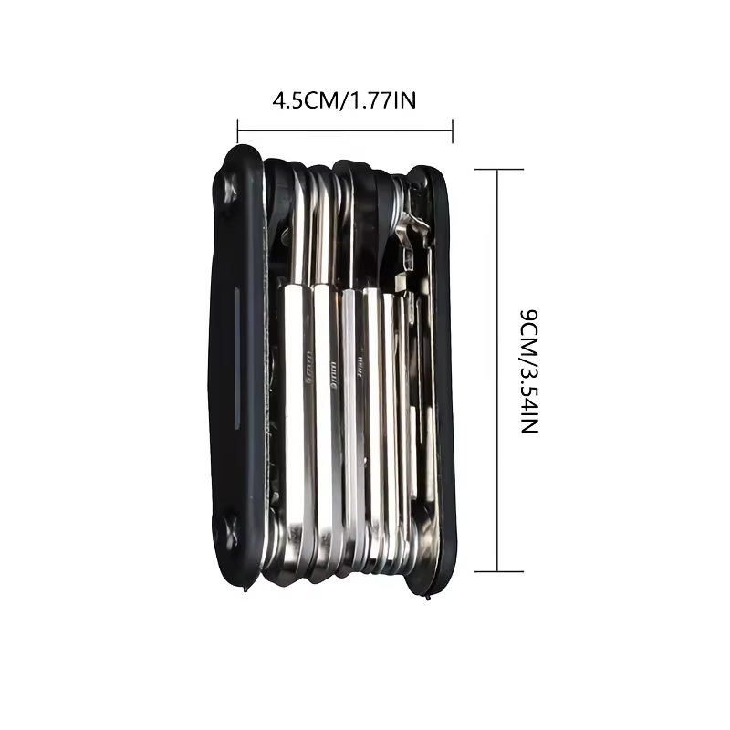 Kit d'outils multifonction pour vélo 16-en-1