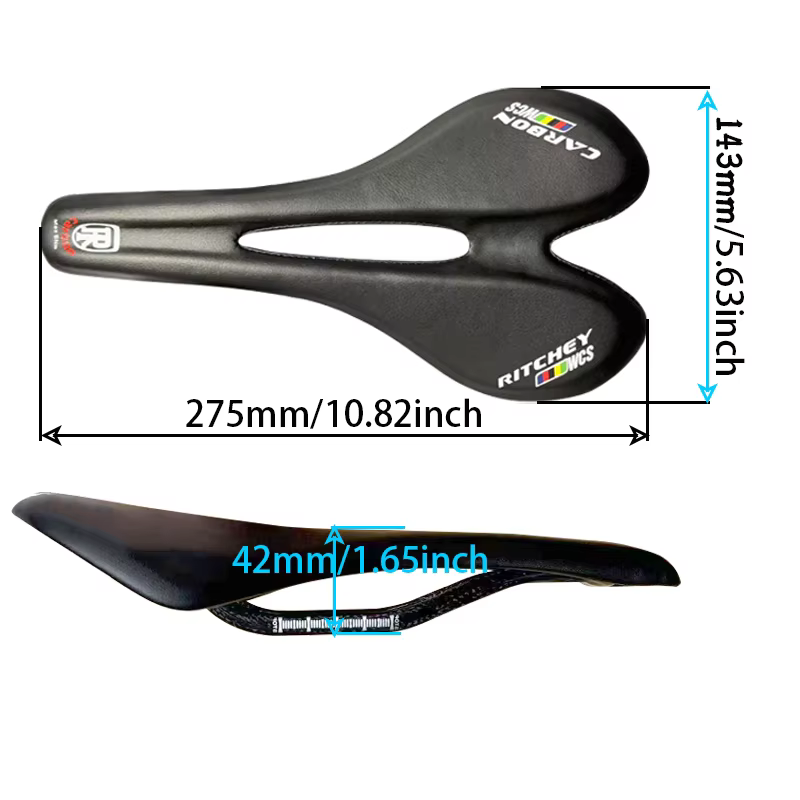 Selle Rictchey selle WCS selle en carbone T800 selle de vélo de route selle vtt accessoires de vélo siège de vélo
