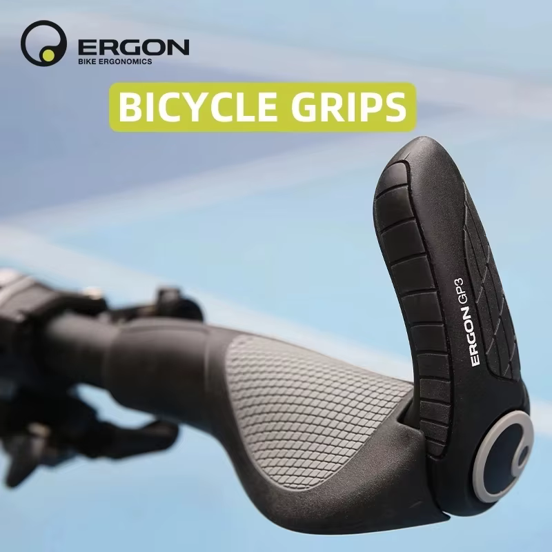 ERGON poignées de guidon de VTT GP1 GP3 GP5 pince de montage d'extrémité de barre de vélo poignée ergonomie