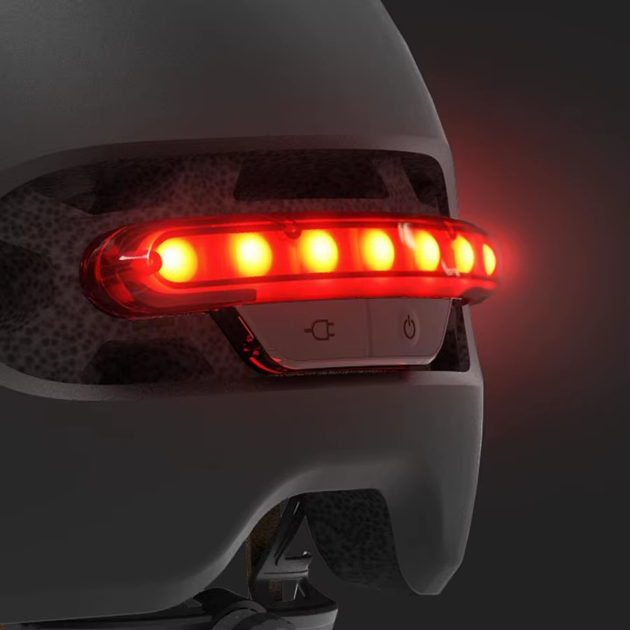 Smart4u casque de cyclisme avec feu arrière Led route