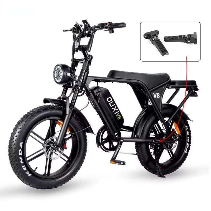Pédale arrière V8 pour vélo électrique Fat Bike – Pièce de rechange durable