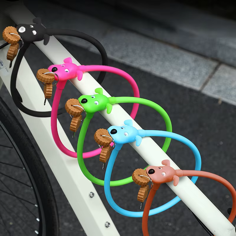 Serrure de vélo créative pour chiot