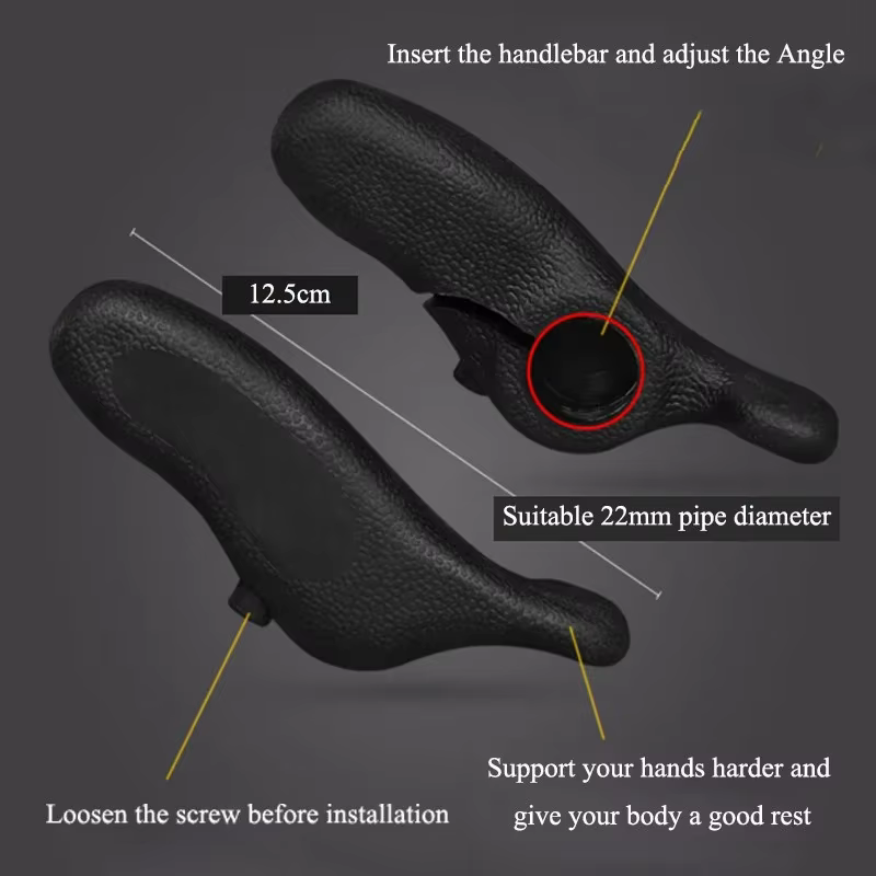 1 Paire de Embouts de Guidon VTT en Alliage d'Aluminium