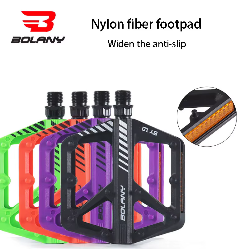 Pédales de vélo BOLANY en fibre de nylon