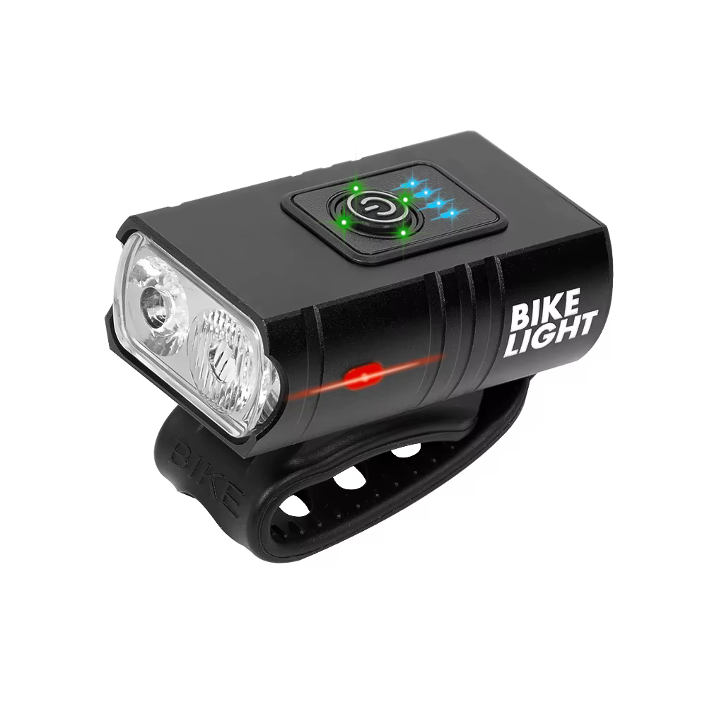 Lampe de Trottinette Électrique T6 LED Avant Rechargeable USB pour Xiaomi M365 Pro MI3 Mi4 Mi5 Mi6 6Lite