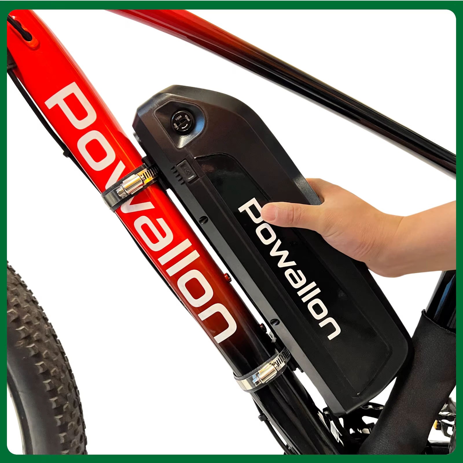 Support de batterie de vélo électrique