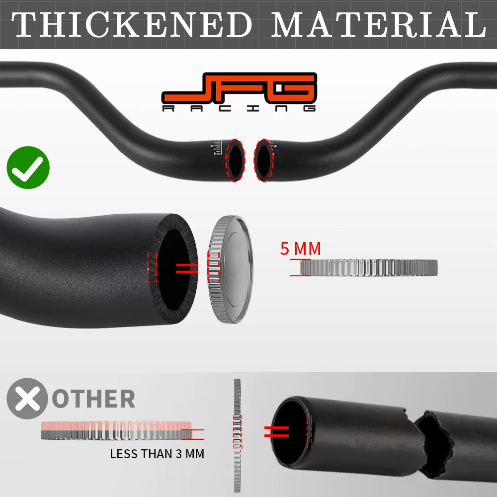 Guidon de moto en aluminium pour sur-ron
