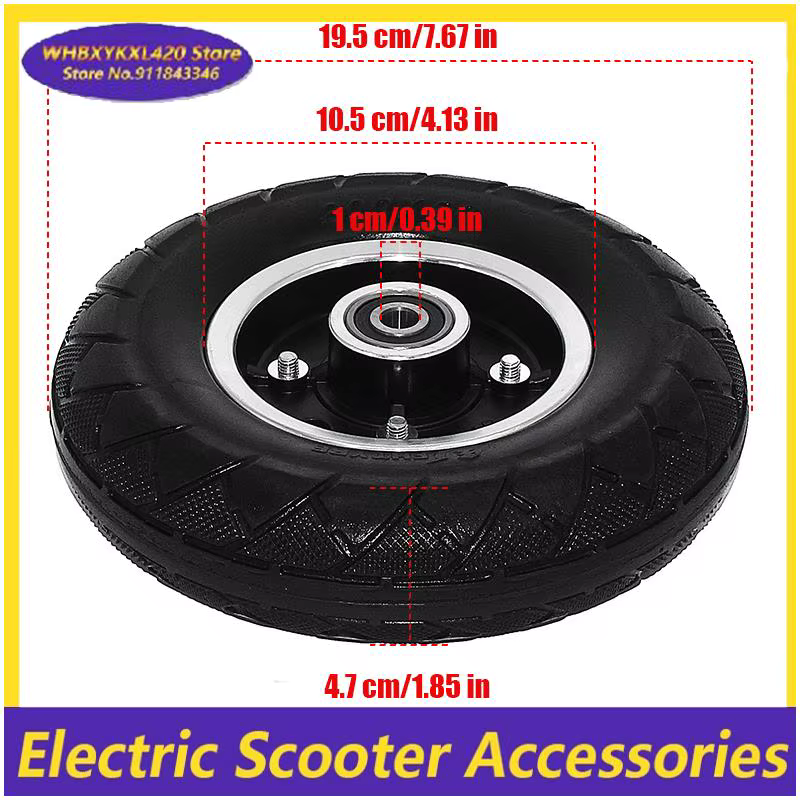 Ou Speedway Mini 4 Pro pneu de roue solide Scooter électrique Ruima PRO 200X50 accessoires de remplacement Non pneumatiques