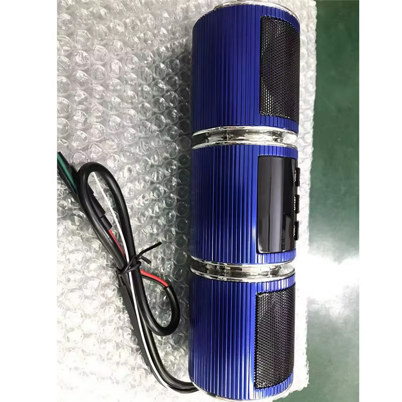 Haut-parleur audio MP3 innovant pour moto, stéréo pour moto, radio FM, AUX, USB, carte TF, Bluetooth, haut-parleur MP3 pour moto