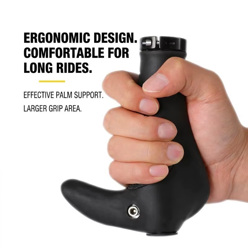 Poignée de guidon de vélo ergonomique