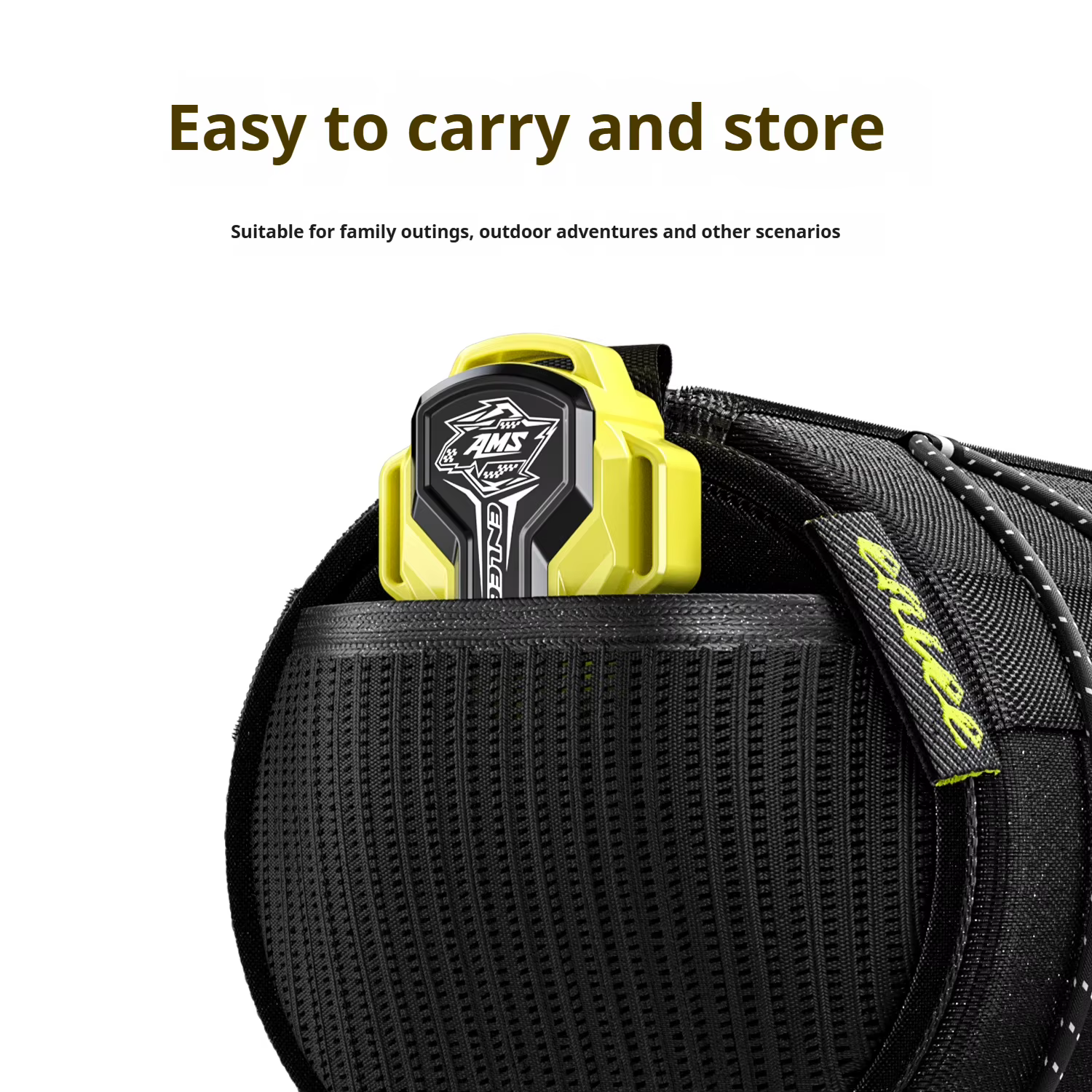 Enlee corde de Traction de vélo rétractable