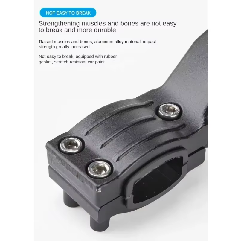Béquille de vélo réglable en alliage d'aluminium pour VTT