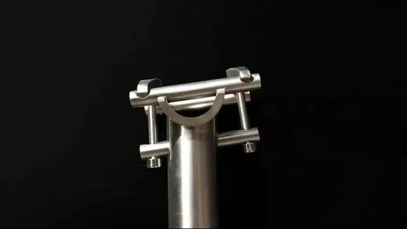 Tige de selle de vélo en titane modèle Balance 27,2 ou 31,6 mm 350 400 mm