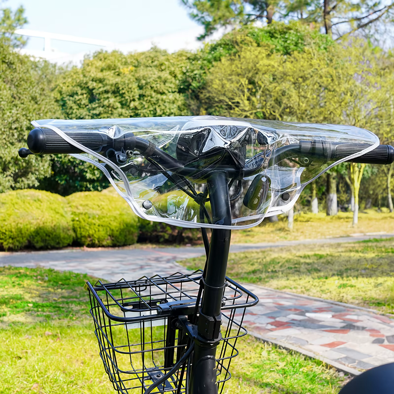 1/2/3 pièces Housse de protection universelle pour guidon de trottinette électrique et vélo, protection contre la pluie
