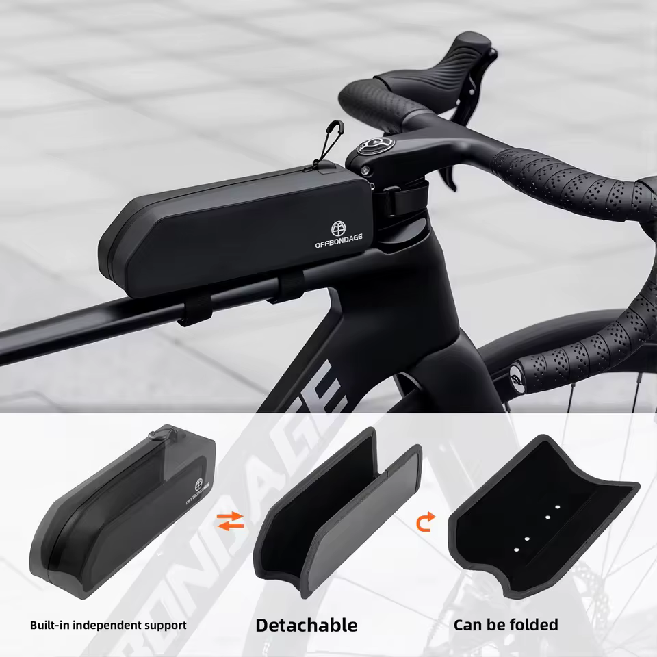 OFFBONDAGE Sacoche de cadre de vélo imperméable pour VTT