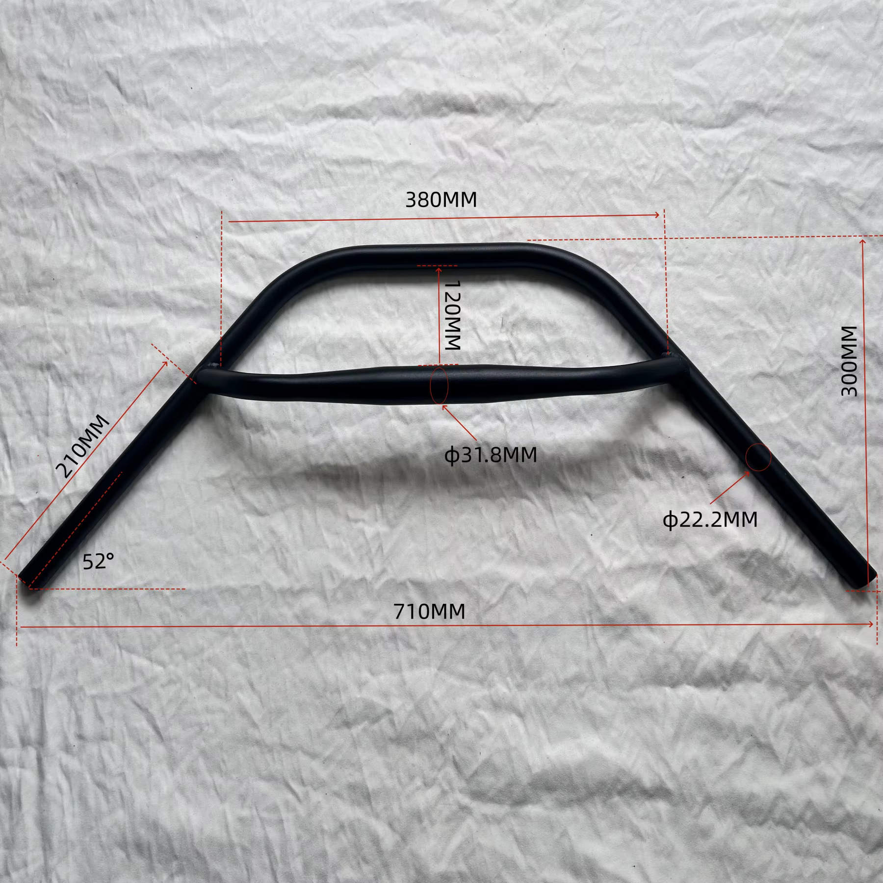 Guidon de vélo en gravier//guidon d'oreiller