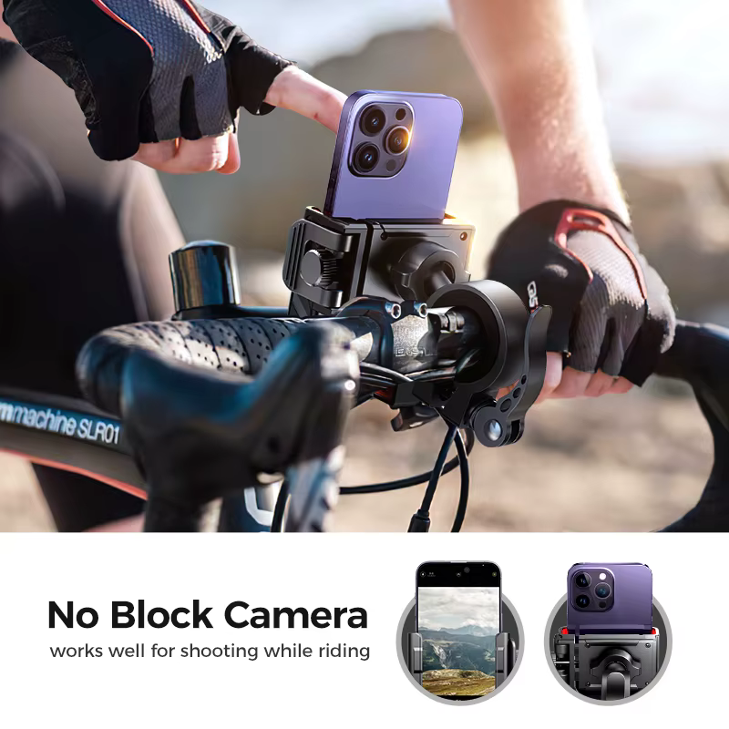 Joyroom support de téléphone de vélo universel opération à une main