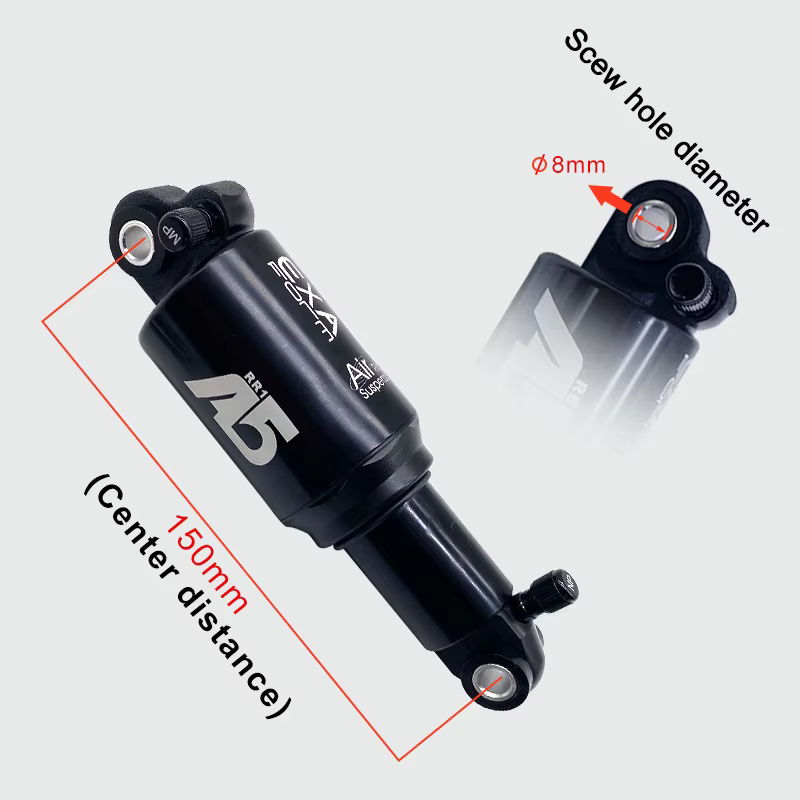 KS A5 RE RR1 Air amortisseur arrière vtt vélo Double simple EXA forme VTT 125 150 165 190mm pour Scooter cyclisme