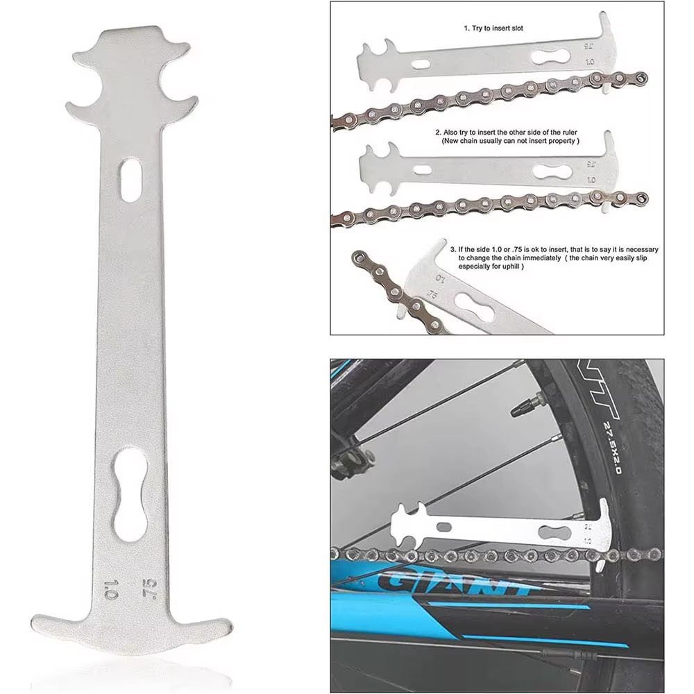 Kit d'outils de réparation de chaîne de vélo avec pince