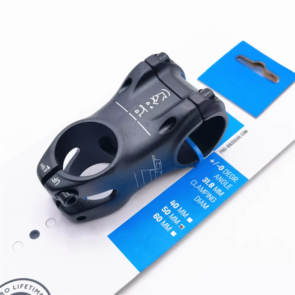 Tige en alliage pour vélo de montagne PRO LT MTB 0 degrés 40/50/60mm