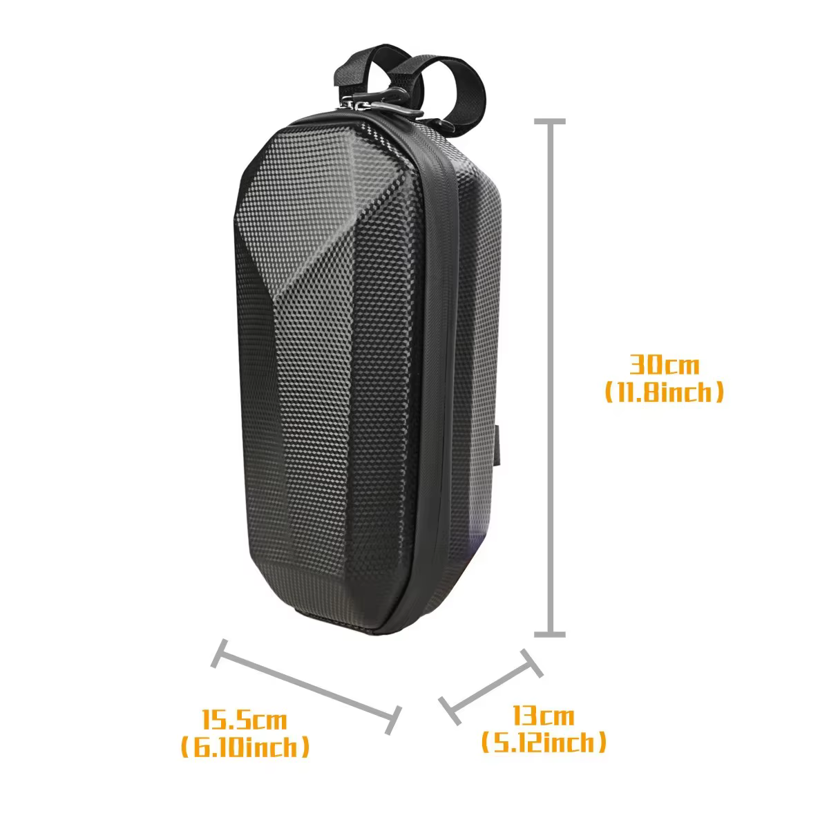 Sac de rangement durable et grande capacité pour guidon de trottinette électrique