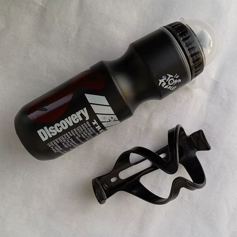 Bouteille d'eau de 750ml pour vélo de montagne, avec support, T1