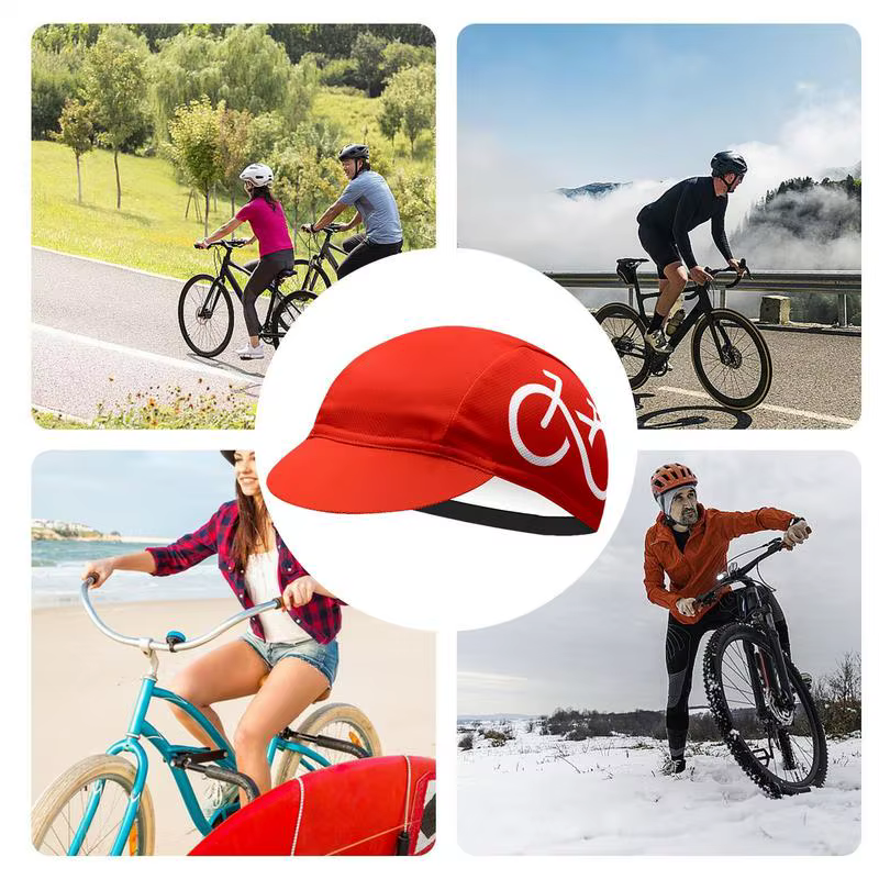 Casquettes de cyclisme pour hommes et femmes