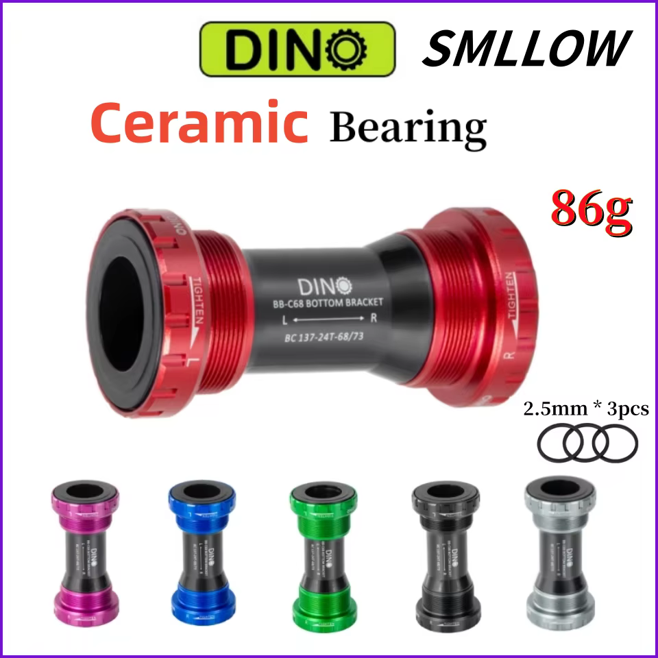 Roulement entièrement en céramique BB Shell 68mm 73mm supports inférieurs applicables à 22/24mm X5 XTR X0 R8000