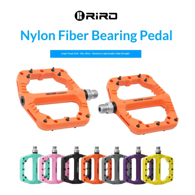 Pédales de vélo en fibre de nylon RIRO
