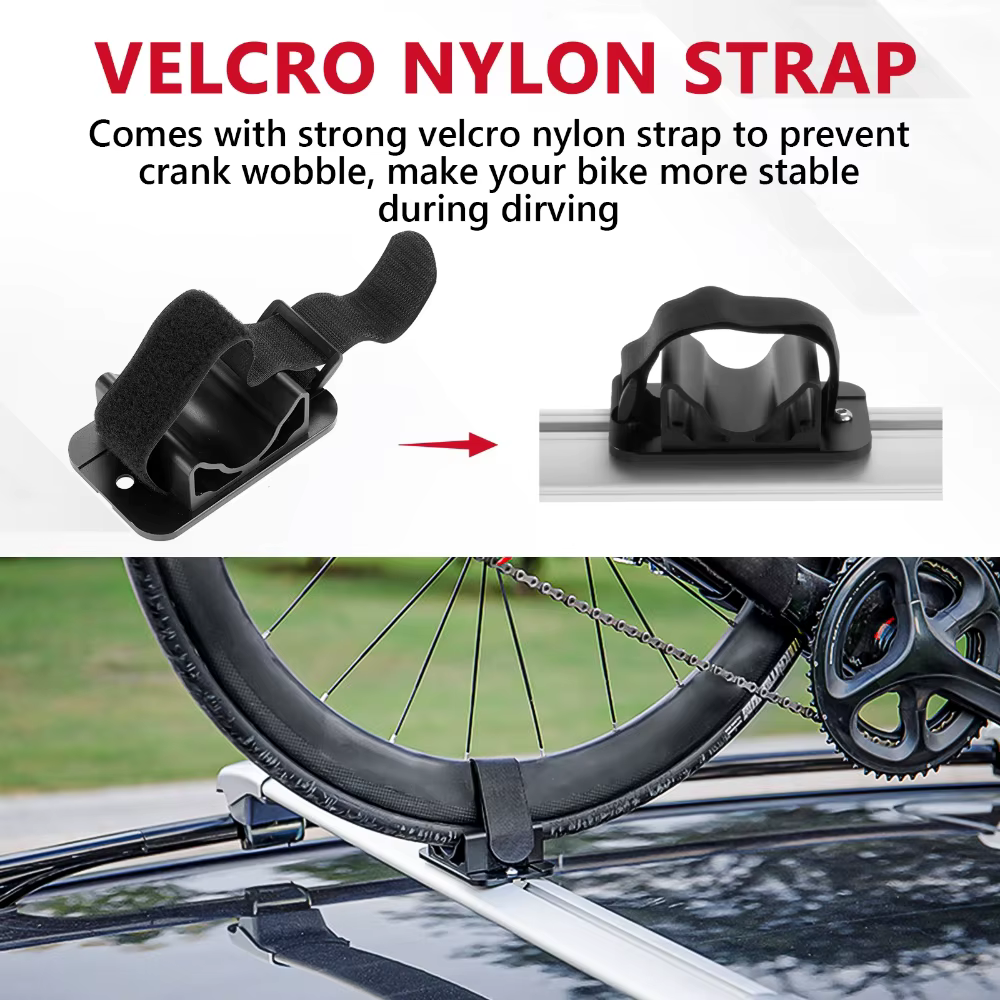 Support universel de fourche de vélo avant + support de roue arrière