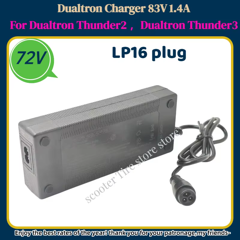 Chargeur Original Minimotors Dualtron 83V 1.5A (Connecteur LP) pour trottinettes électriques