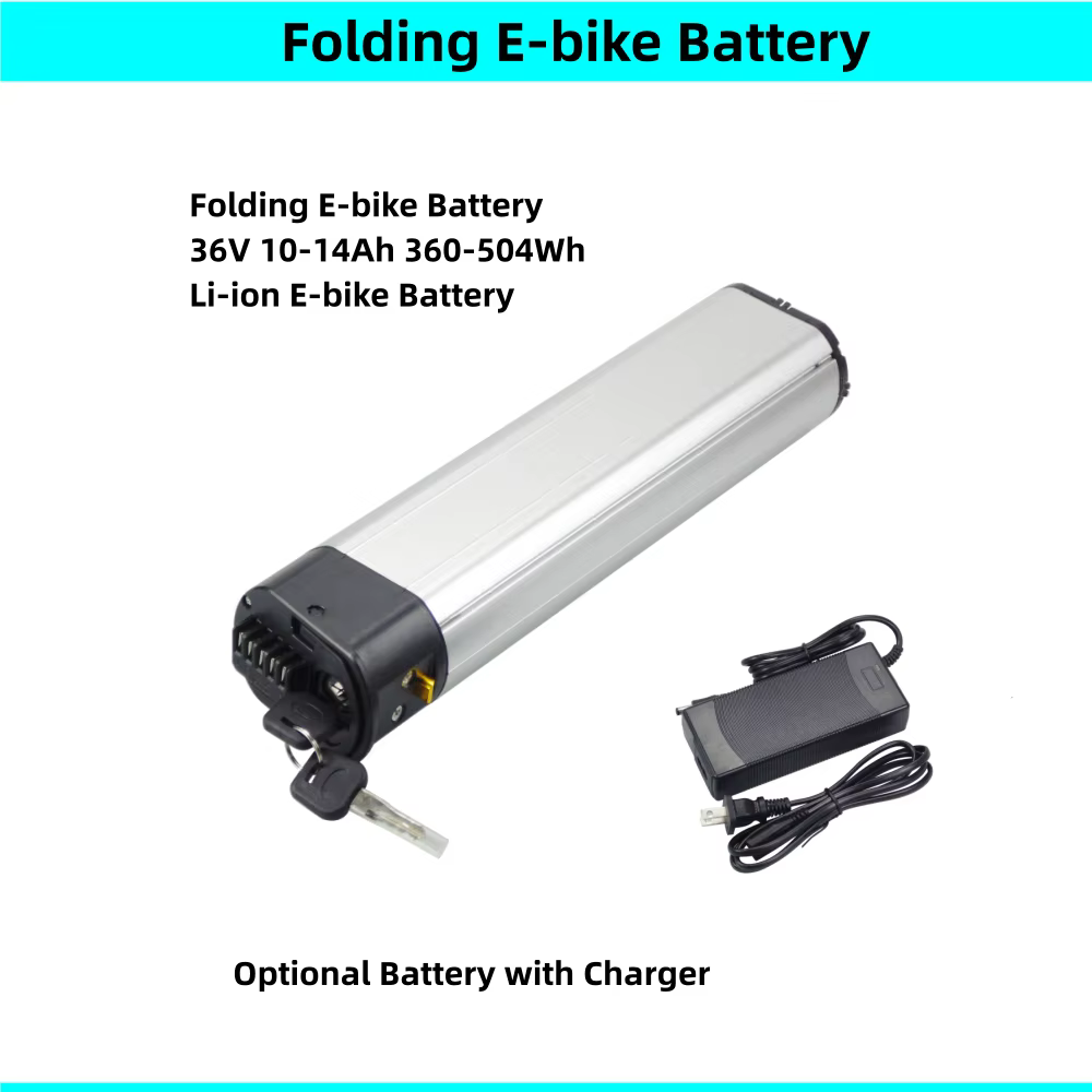 Batterie pour vélo électrique pliable