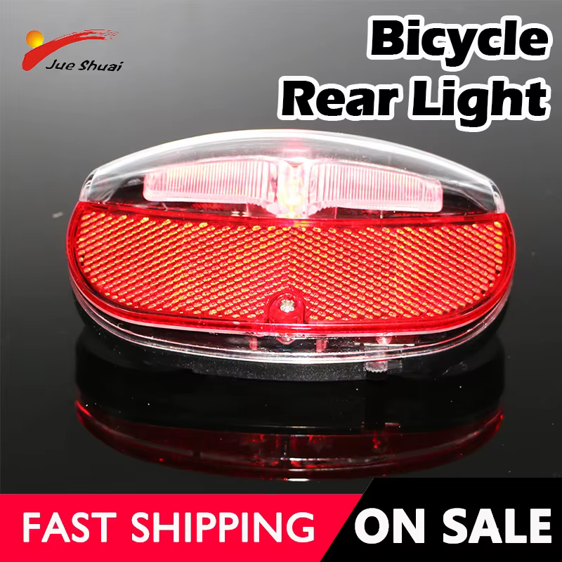 Feu arrière LED rouge pour porte-bagages de vélo