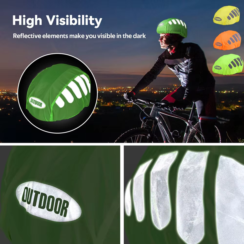 Housse de pluie pour casque de vélo
