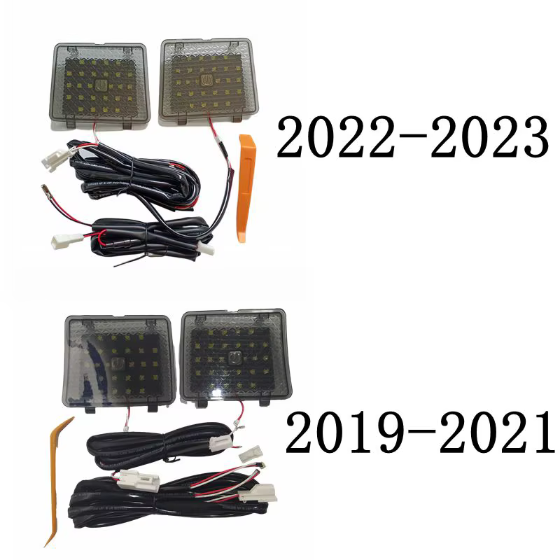 Pour Toyota RAV4 RAV 4 5th 2019 2020 LED feux arrière de voiture feu de coffre de chargement arrière lampe de hayon lumières de valise pour Rav4 2022 2023