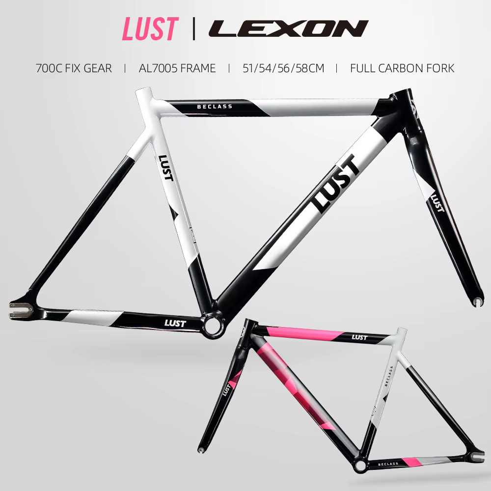 Lexon-cadre de vélo de route en fibre de carbone Lust AL6066