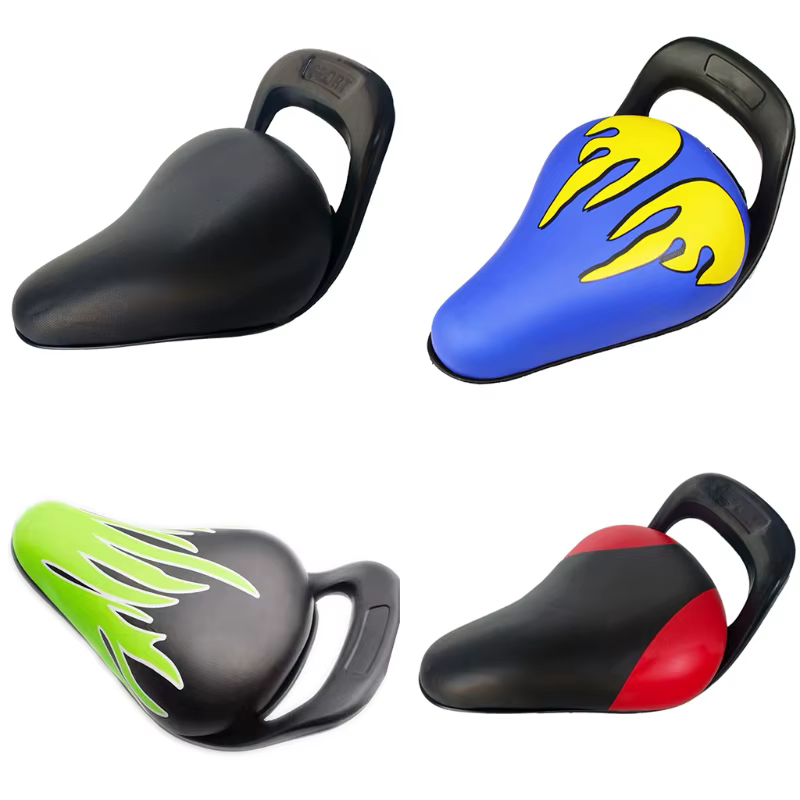 Selle de vélo en cuir PU pour enfants, souple, confortable, étanche, pour vtt