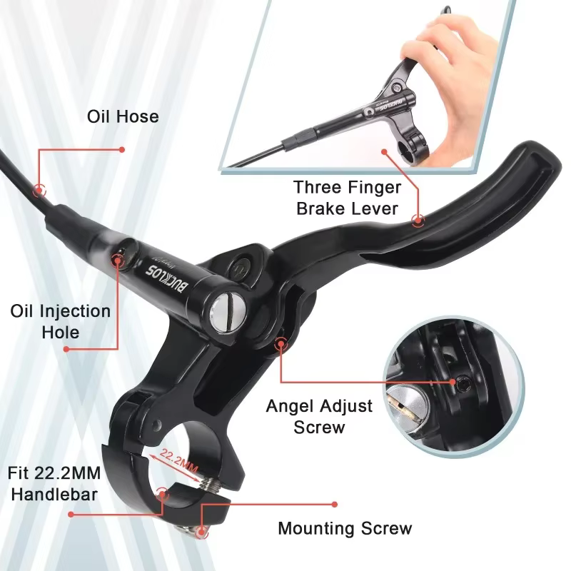 Frein à disque hydraulique durable pour vélo de route et VTT