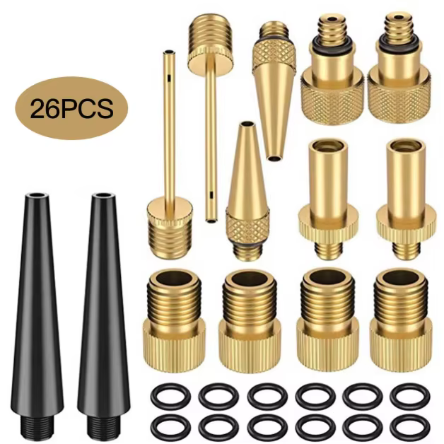 Kit de gonflage de pneus de vélo 21/26 pièces