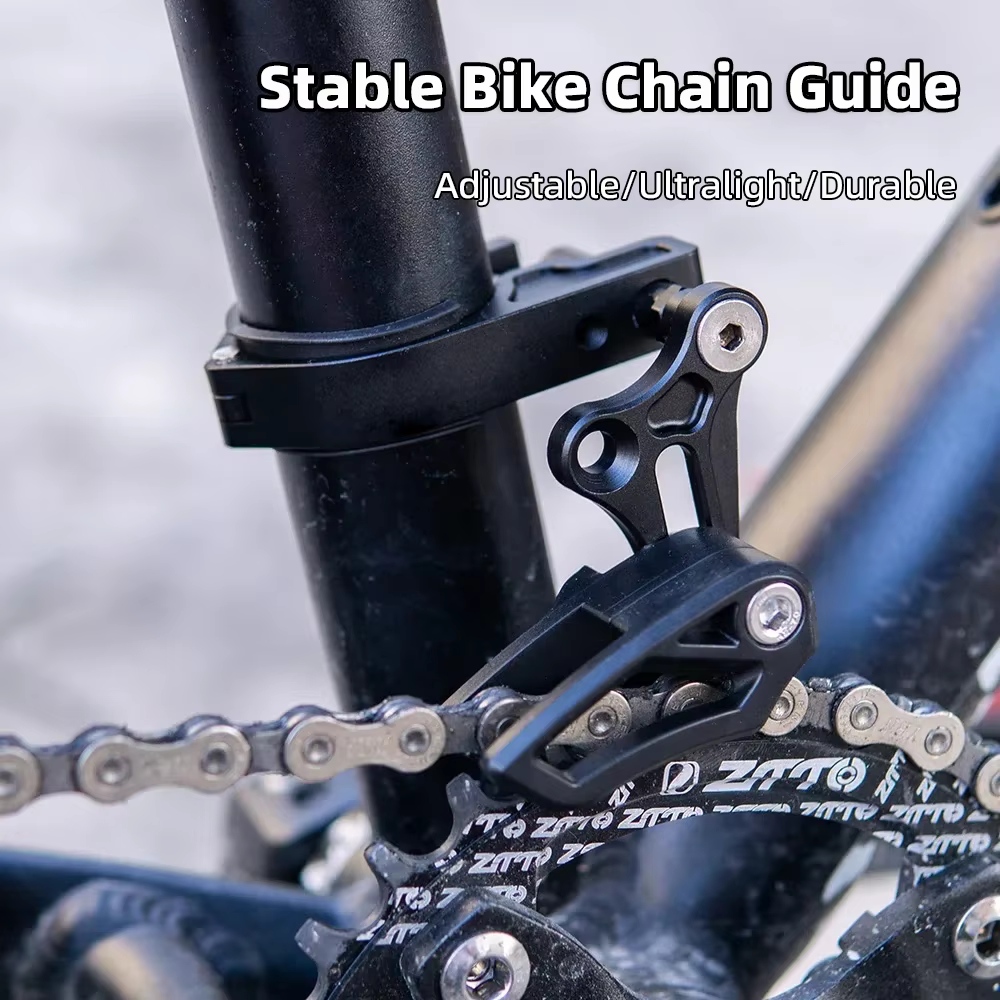 Guide de chaîne de vélo de montagne réglable
