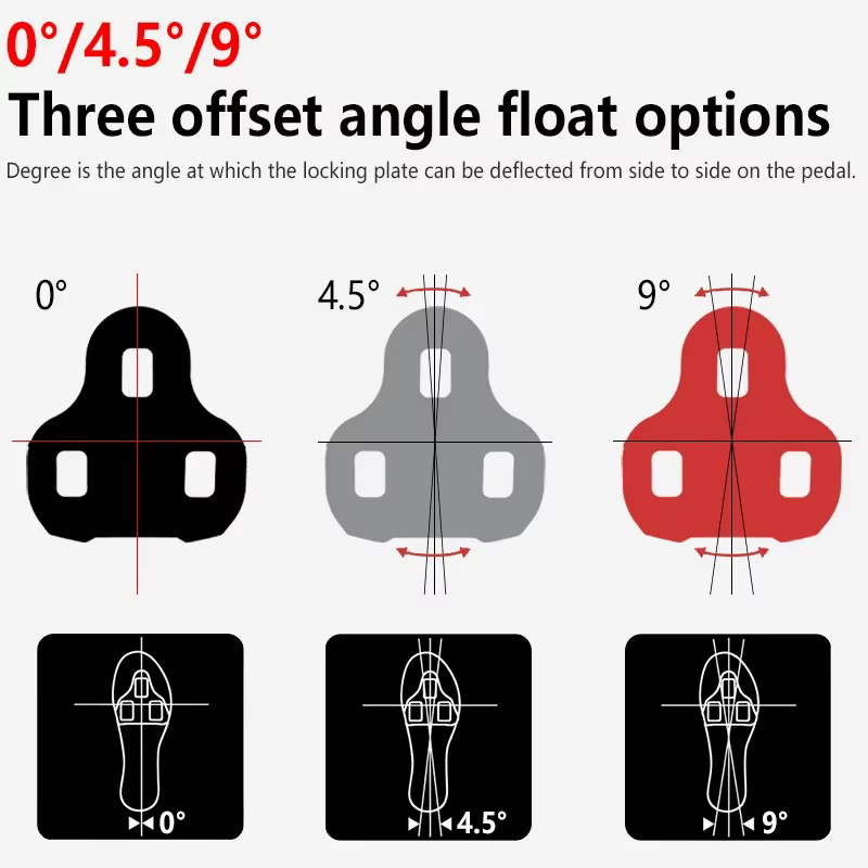 Cales de vélo KEO pour pédales de vélo de route LOOK KEO