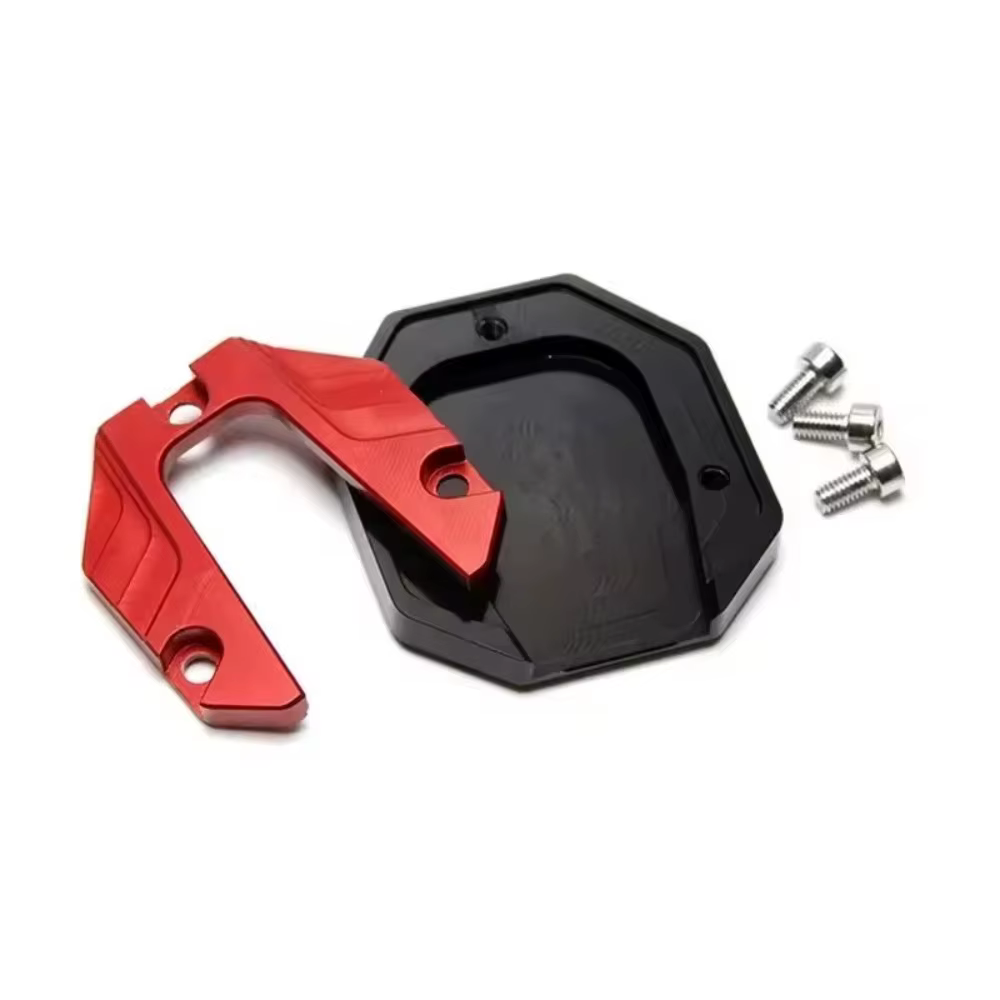 Support de pied de moto modifié