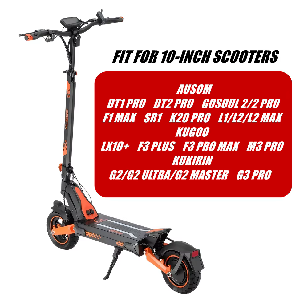 Garde-boue arrière amélioré pour trottinette électrique 10 pouces AUSOM DT1 DT2 GOSOUL 2 F1 MAX SR1 K20 PRO L1 L2 KUGOO F3 LX10+ M3 KUKIRIN G2