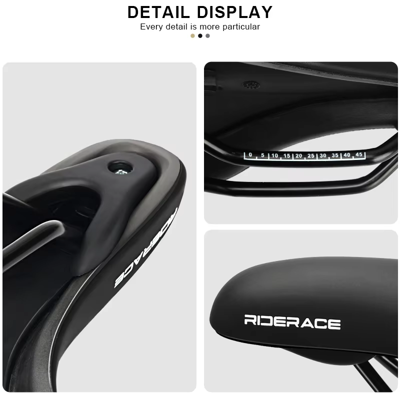Selle de vélo confortable en mousse à mémoire de forme