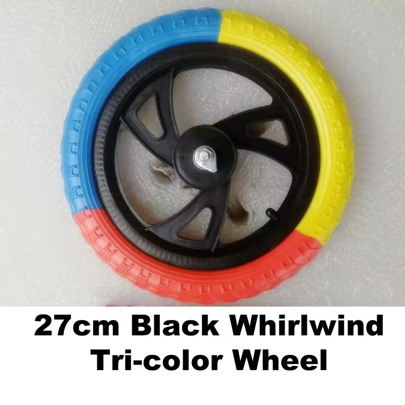 Roue en plastique de 12 pouces pour vélo d'équilibre