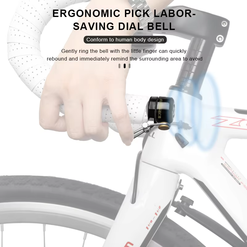 RIDERACE – sonnette de vélo de route en cuivre