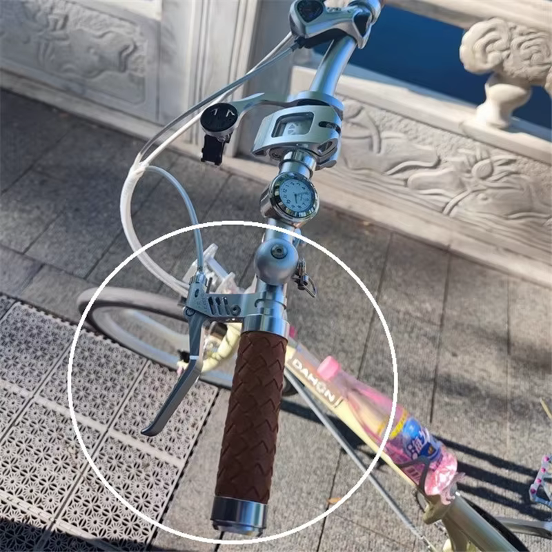 Levier de frein de vélo pliant en alliage d'aluminium