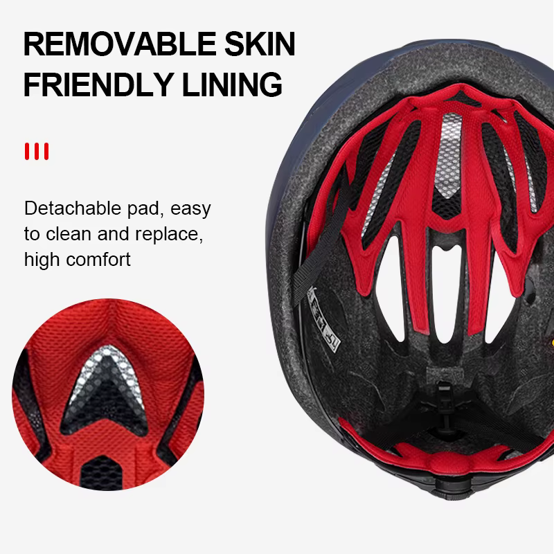 Horntour nouveau casque de vélo avec feu arrière ultraléger