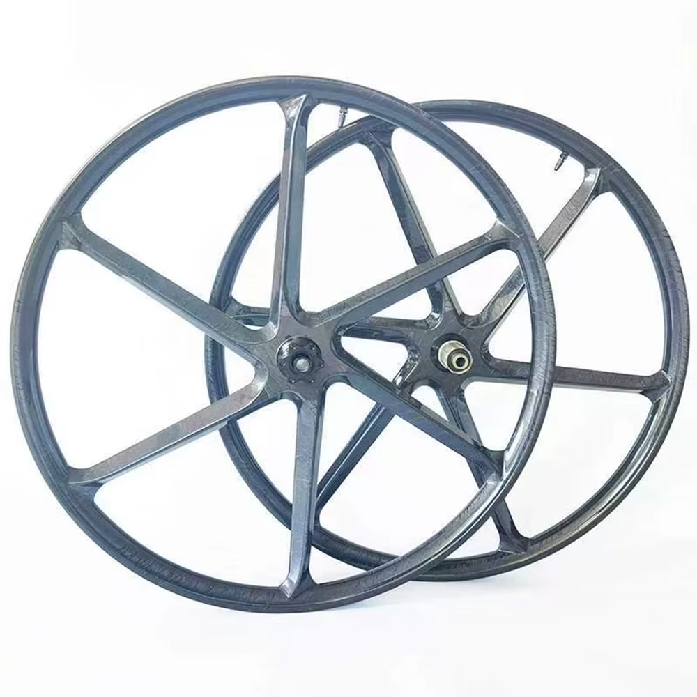 Roues à 6 rayons en carbone 29er 650b 27.5 XC AM pour vélo électrique